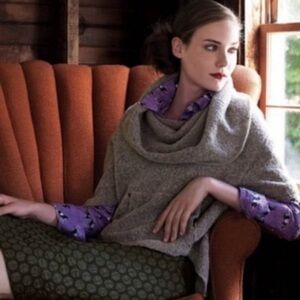 EUC Anthropologie Sparrow Cowlneck Poncho